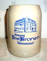 Drei Kronen Memmelsdorf German Beer Stein - $12.50