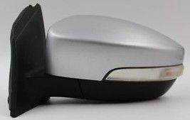 Left Silver Driver Side View Mirror Power With Signal 12-14 FORD FOCUS #3482 - £99.10 GBP