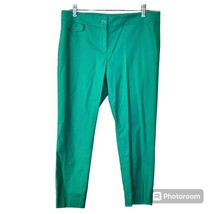 Women&#39;s Loft Green Marisa Capri Pant Size 6 - £11.65 GBP