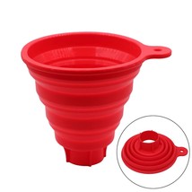 Silicone Collapsible Funnel For Jars, Foldable Large Canning Jar Funnel ... - $14.99