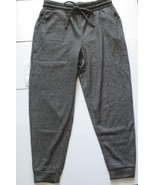 Zenana Womens Relax Fit Elastic Waist Gray Jogger Sweatpants w/ Pockets ... - $21.77