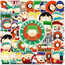 10/30/50pcs Funny Animation South Park Stickers Decals Graffiti Laptop Skated Bi - £23.04 GBP