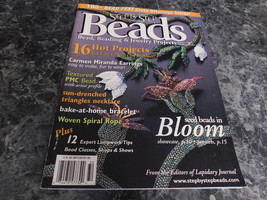 Step by Step Beads Magazine Summer 2003 Silver Lentil Bead - $2.99
