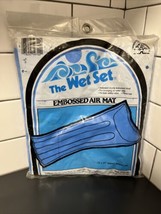 Vintage 1982 Intex The Wet Set Inflatable Air Mat 72&quot; x 27&quot; Blue Model 5... - £22.91 GBP