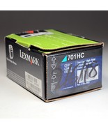 Genuine Lexmark 701HC/70C1HC0 Cyan High Yield Return Program Toner New S... - $655.52 MXN