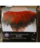 Red Black Handkerchief Women&#39;s Adult  Halloween Costume Tutu - $188.64 MXN