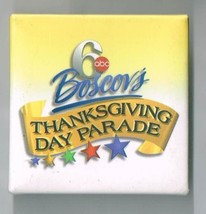 ABC 6 Boscovs Thanksgiving Day Parade Philadelphia Pin back button pinback - £11.27 GBP