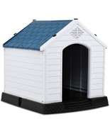 Indoor/Outdoor Waterproof Plastic Dog House Pet Puppy Shelter  - Color: ... - £109.86 GBP