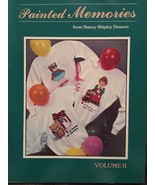 Vintage 80s Painted Memories Volume 2 Nancy Shipley Deason Fabric Painti... - £8.17 GBP