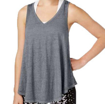 Calvin Klein Women Relaxed Icy Wash Yoga Tank Top Size Large Color Stn - $38.61