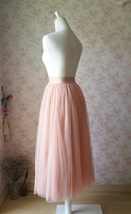 Blush Maxi Skirt and Top Set Custom Plus Size Wedding Bridesmaids Outfit image 3