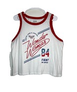 Wonder Woman 1984 Tank Top WW84 Graphic Red Trim White Sleeveless Shirt 2XL - €11,09 EUR