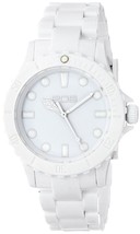 EOS New York Unisex Marksmen Plastica Bianco Quarzo Analogico Watch #359SWHT Nib - £27.04 GBP