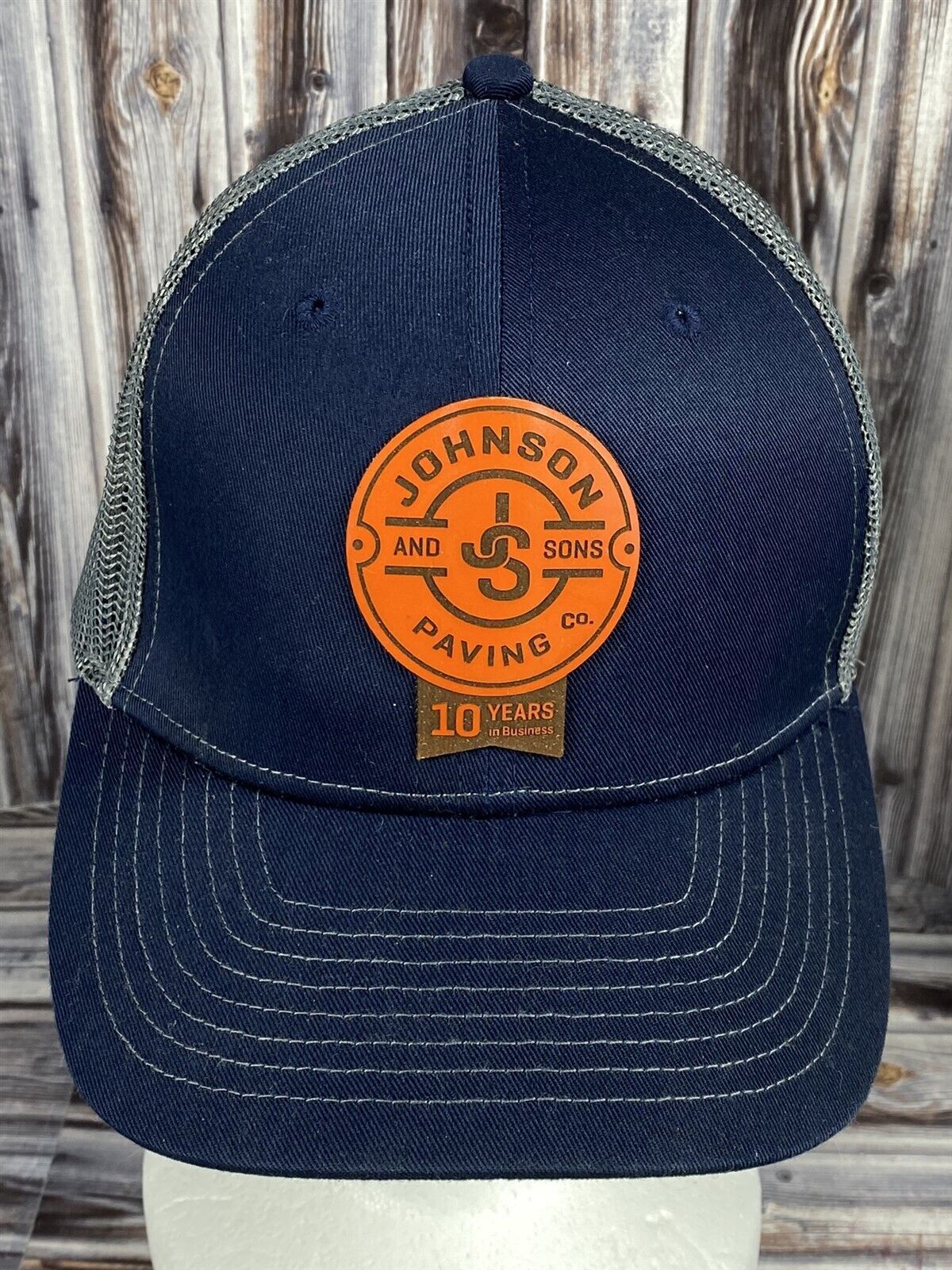 Johnson &amp; Sons Paving Adjustable Mesh Back Snapback Trucker Hat - $5.94