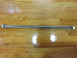 Adjustable 26.25 -48.5 inch Closet Rod silver color - $7.43