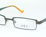 Ogi MOD. 2215 926 SATIN BROWN /GREEN EYEGLASSES GLASSES METAL FRAME 47-1... - $67.33