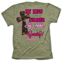New GIRLIE GIRL-  MY KING PROTECTS MY SOLDIER MY SOLDIER PROTECTS OUR CO... - $22.76+