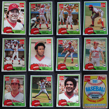 1981 Topps Coca-Cola Cincinnati Reds Baseball Cards Complete Yor Set U Pick 1-12 - £0.77 GBP