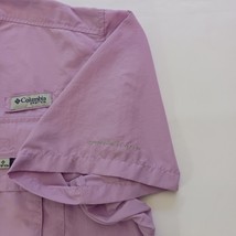 Columbia Sportswear Omni-Shade FM7047 Men's Button-Down Collar Lavender Shirt M image 13