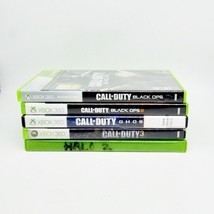 Call Duty XBox 360 Game Bundle Lot of 6 Black Ops 1 &amp; 3 Ghosts MW3 COD 3... - $938.25 MXN