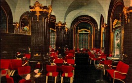 Vintage POSTCARD-NEW Ebony Room In The Prince George Hotel, New York City BK62 - £4.83 GBP