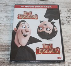 Hotel Transylvania 1 &amp; 2  DVD Set 2-Movie Drac Pack Selena Gomez Adam Sandler - £9.88 GBP