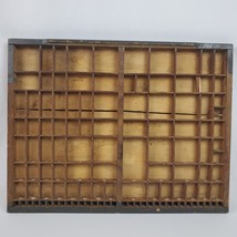 Antique Primitive Jeweler Wood Tray 16.5 x 21.5 Inches Wall ART Decor - £38.46 GBP