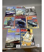 Lot Of 8 Ship Magazines - Ships, Seaport, Liners At War, Sea Breezes, Se... - $374.59 MXN