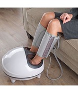 Hammacher Circulation Improving Foot Calf Heat Massager Shiatsu Compress... - £74.71 GBP