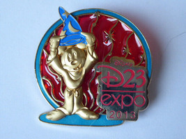 Disney Trading Pins 96779 D23 - 2013 Expo - Stained Glass - Sorcerer Mickey - £9.38 GBP