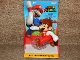 New! Fire Mario Super Mario Jakks Pacific Figure Free Shipping - £9.35 GBP