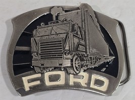 Vintage 1976 LE The Great American Buckle Co FORD Metal Belt Buckle Made... - $350.51 MXN