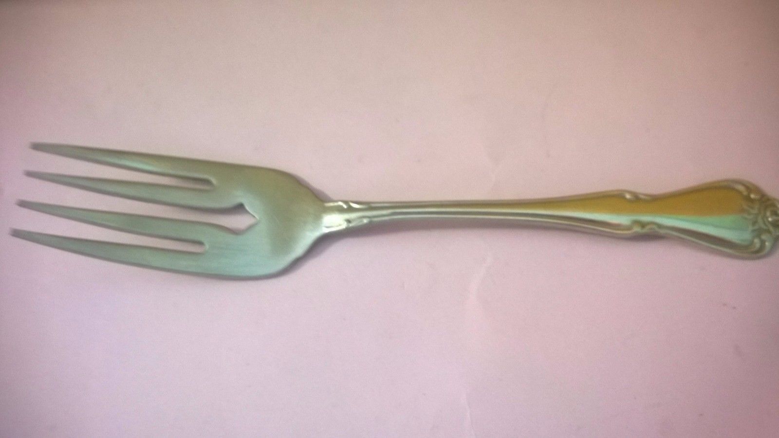Rogers 1881 Oneida Arbor Rose- True Rose 6 1/2&quot; Individual Salad Fork - $3.00