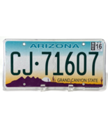 2000&#39;s Arizona License Plate - CJ-71607 - Grand Canyon State-Desert Land... - £10.30 GBP