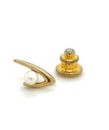 Mikimoto Estate Akoya Pearl Mens Tie Pin 14k Y Gold 4.79 mm M298 - $5,363.59 MXN