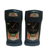 (2) Degree Motionsense Mandarin & Vetiver Antiperspirant Deodorant Exp 8/23 New - $16.83