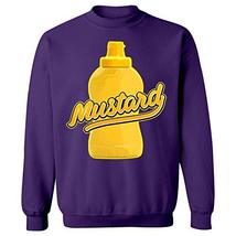 Kellyww Mustard Condiment Easy Halloween Costume Part - Sweatshirt - £38.57 GBP