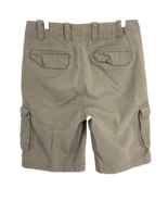 Men&#39;s Size 30 Cargo Shorts Distressed Beige 100% Cotton - $19.53 CAD