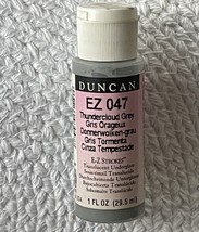 Duncan Ez 047 Thundercloud Grey Ceramic Glaze E-Z Strokes 1oz - $2.00