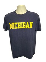 University of Michigan Adult Medium Blue TShirt - £11.87 GBP