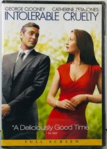 Intolerable Cruelty DVD - George Clooney and Catherine Zeta-Jones - New - $7.87
