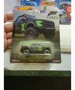 Hot Wheels 1/64 Premium Retro Forza Motorsport &#39;17 Ford F-150 Ranger 1/6... - $14.01