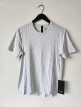 Nwt Lululemon Hcug Light Grey Pima Cotton 5 Year Basic T-Shirt Men&#39;s Medium - £58.14 GBP