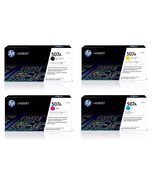 HP 507A Toner Set Black, C, M, Y CE400A for LaserJet Enterprise M551 M575 - $508.43
