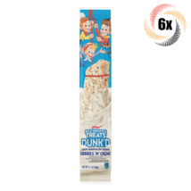 6x Bars Rice Krispies Dunk&#39;d Cookies &#39;N&#39; Cream Marshmallow Squares | 3.11oz | - £17.37 GBP