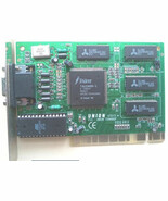 Vintage Trident TGUI9680-1 1MB PCI VGA PCI Slot - $374.40 MXN
