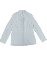 HELMUT LANG Womens Blazer Regular Long Slevee Elegant White Size US 6 E1... - £101.82 GBP