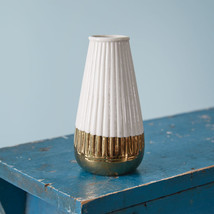 Gold Dipped Mini Cylinder Vase - £36.82 GBP