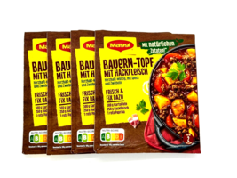 Maggi Bauern Topf mit Hackfleisch Farmer&#39;s pot with minced meat-4 pc.-FR... - $13.85