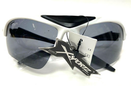 XSportz Mens White running jogging Sport Sunglasses Plastic Frames Lens ... - $12.52